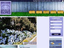 Tablet Screenshot of hotelcabanajardimdeflores.com.br